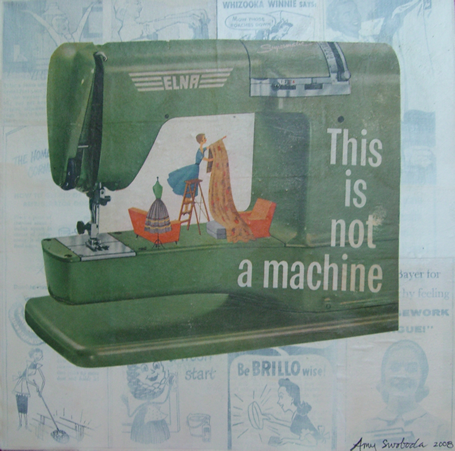 This is not a machine . . . 12" x 12" . . .  Sold