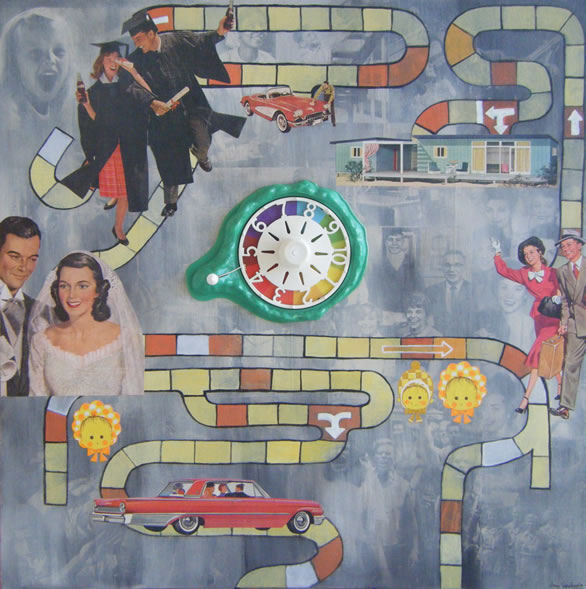 You can be a winner at the game of LIFE . . . 24" x 24" . . . $300