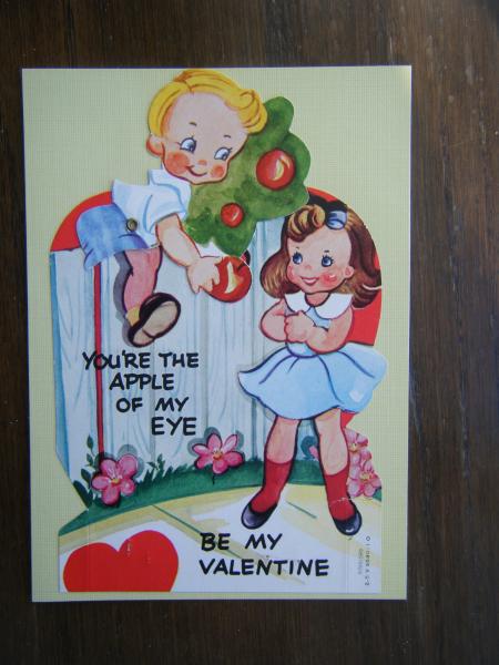 valentines made with antique greetings