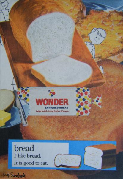 bread . . . 7" x 5" . . . Sold